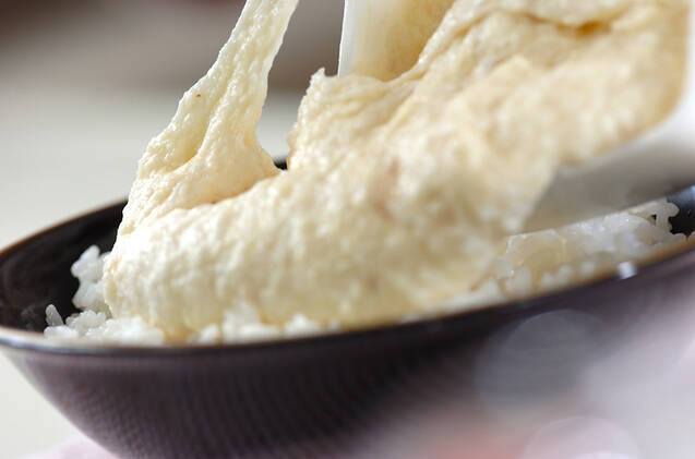 白身魚の山かけ丼の作り方の手順2