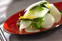 カブのユズ漬け