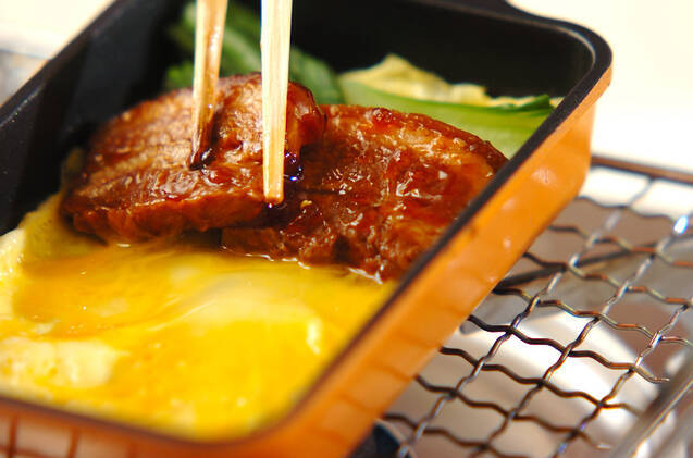 角煮卵焼きの作り方の手順3