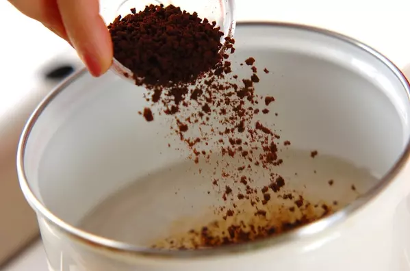 ほろ苦コーヒーゼリーの作り方1