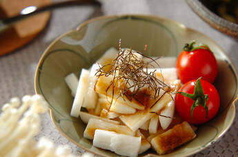 長芋の簡単レシピ おつまみにも！山葵しょうゆがけ