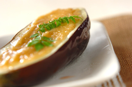 レンジでトロトロ！簡単米ナス田楽