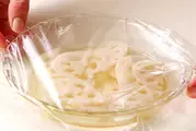 レンコンのゆかり和えの作り方2
