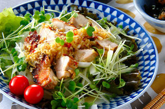 さっぱり!グリルドチキンの南蛮漬け