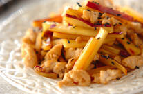 おさつきんぴら