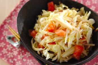 春キャベツと新ジャガのサラダ