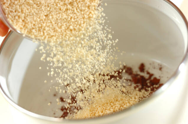 アボカドとココアのムースの作り方の手順2