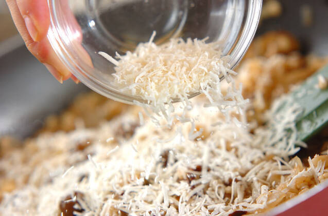 ポルチーニ茸の押し麦リゾットの作り方の手順8