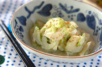 セロリのワサビ和え