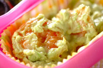 エビのアボカドマヨネーズ和え