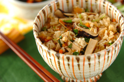松茸ご飯