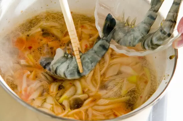 エスニックスープの作り方3