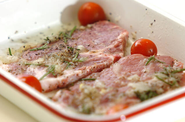 豚肉のマリネ焼きの作り方の手順2