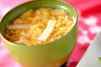 豆腐のかき卵汁