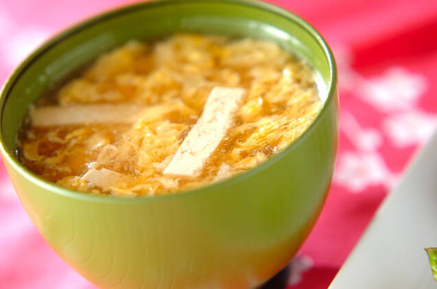 豆腐のかき卵汁