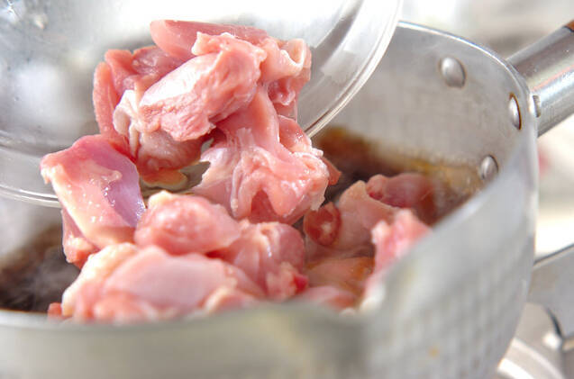 鶏肉のすき焼き丼の作り方の手順5