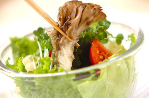 マイタケのサラダの作り方の手順9