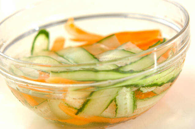 ジューシーチキンの梅ダレがけの作り方の手順2