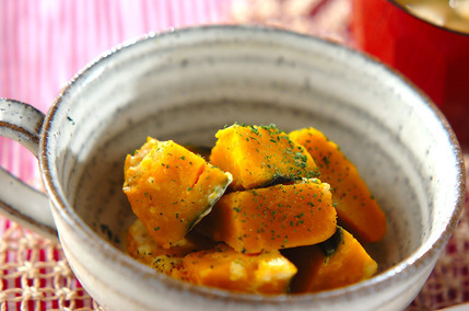 カボチャのシンプルミルク煮