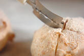 甘栗とクルミのパン（ホットクロスバンズ）の作り方16