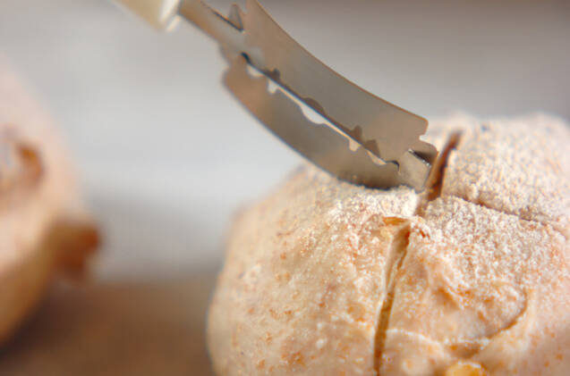 甘栗とクルミのパン（ホットクロスバンズ）の作り方の手順19