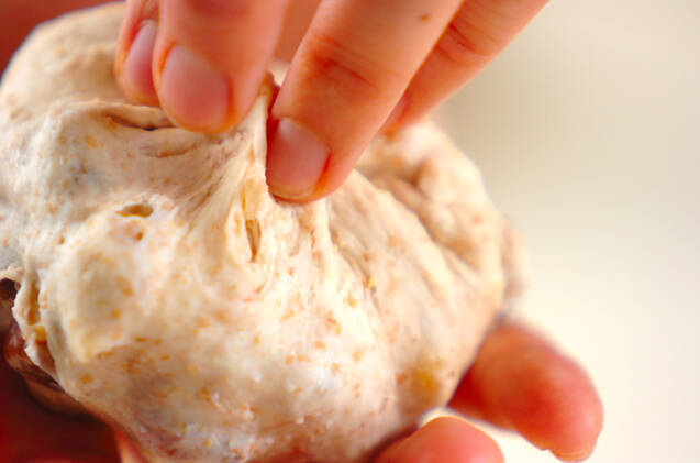 甘栗とクルミのパン（ホットクロスバンズ）の作り方の手順15