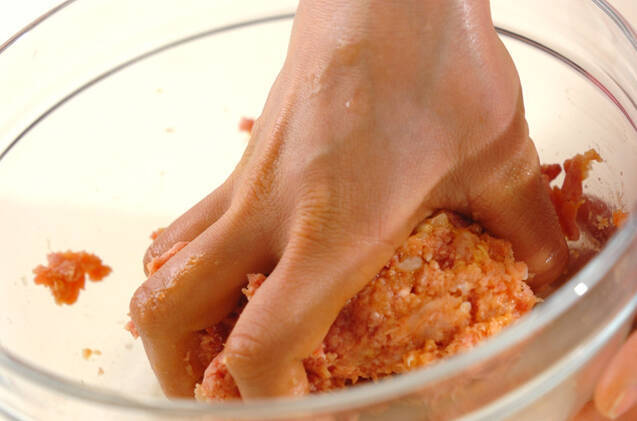 コロコロ肉団子シチューの作り方の手順1