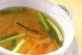 野菜のすまし汁