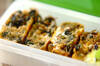 小松菜とジャコの卵焼きの作り方の手順