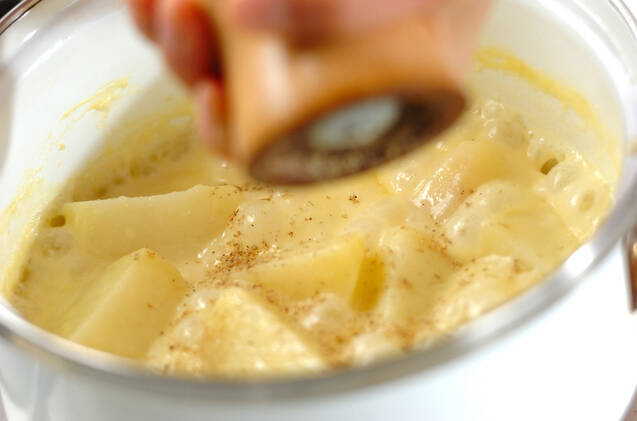 ジャガイモのコーン煮の作り方の手順4