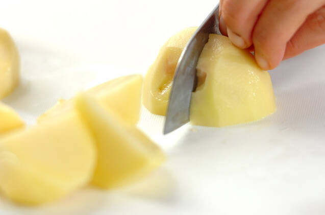 ジャガイモのコーン煮の作り方の手順1