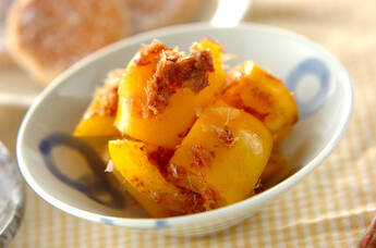 ゴマ油香る！無限おかかパプリカ