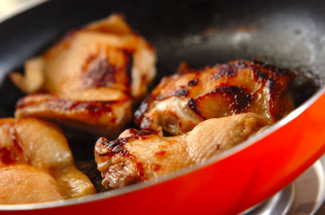 柔らか鶏の照り焼きの作り方の手順5