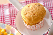 レンジできな粉蒸しパン