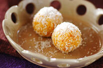 カボチャのココナッツがらめ