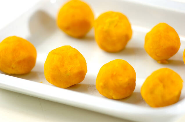 カボチャのココナッツがらめの作り方の手順3