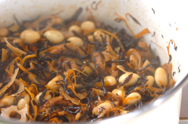 芽ヒジキの煮物の作り方の手順9