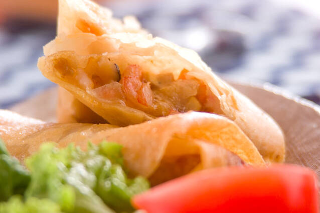 ジューシー春巻き