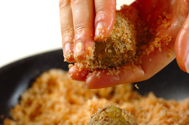 冷凍で作り置き　焼きカレーコロッケの作り方の手順5