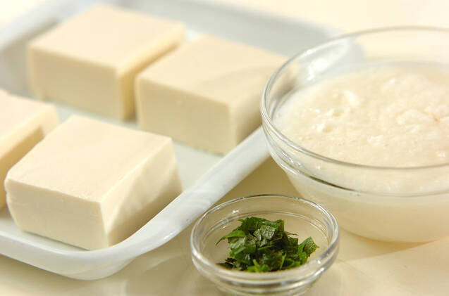 トロトロ明太冷奴の作り方の手順1