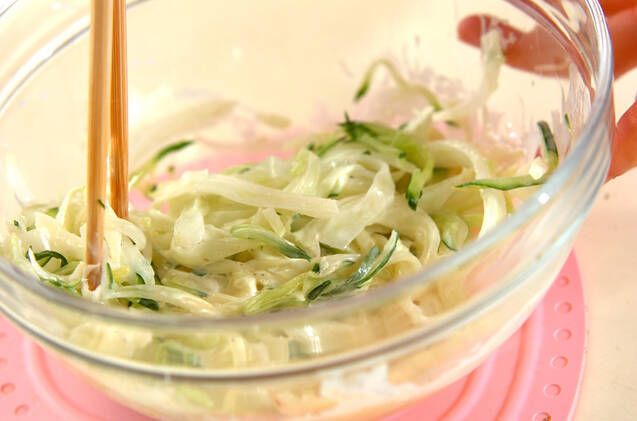 白菜コールスローの作り方の手順6