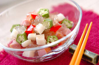 野菜のゼリー和え