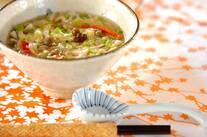 湯葉の京風あんかけうどん