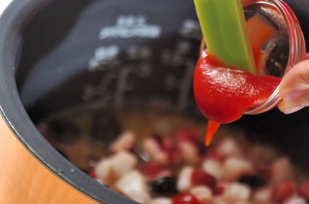 炊飯器でタコライスの作り方の手順10