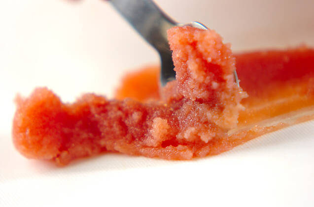 温野菜タラコドレがけの作り方の手順3