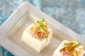 豆腐のオニオン奴