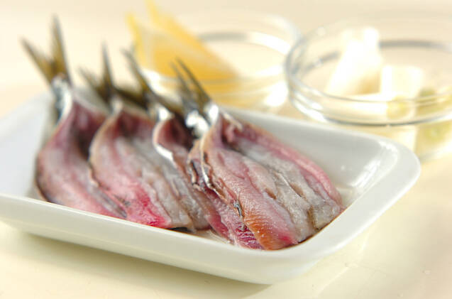 イワシのゴマ焼きの作り方の手順1