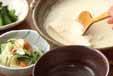 豆乳湯豆腐なべの作り方3