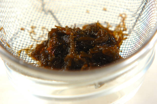 もずくと卵のスープの作り方の手順1