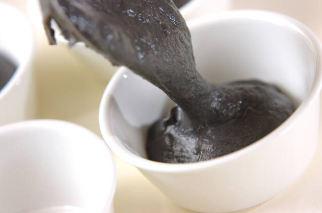 黒ゴマ豆腐の作り方の手順3